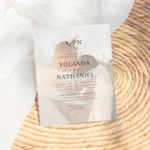 Budget Eenvoudige Initialen & Calligrafie Foto Bru