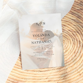 Budget Eenvoudige Initialen & Calligrafie Foto Bru