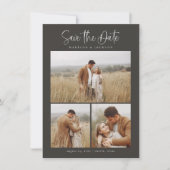 Budget Eenvoudige kalligrafie Script Moderne Vier Save The Date (Voorkant)