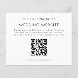 Budget Eenvoudige QR Code Weddenschap Website Encl