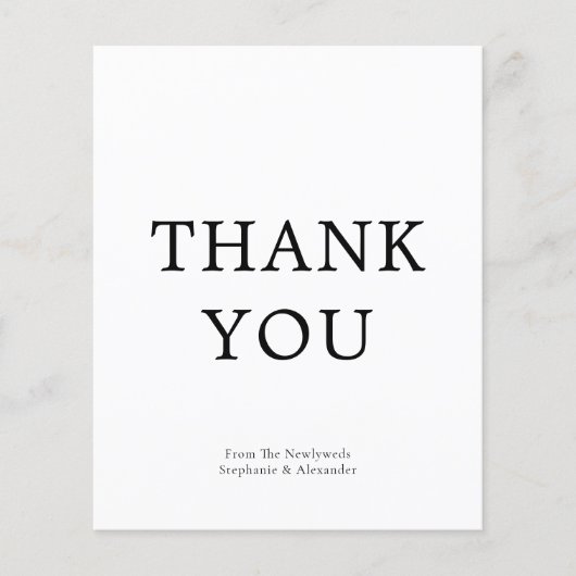 Budget Eenvoudige tekst Zwarte Wit Weddenschap Dan (Voorkant)