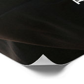 Budget eenvoudige trouwfoto welkom eucalyptus poster (Hoek)