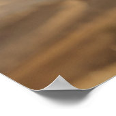 Budget eenvoudige trouwfoto welkom eucalyptus poster (Hoek)