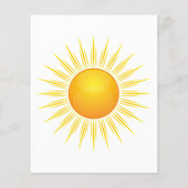 Budget Eerste Reis Rond De Zondag Uitnodiging Flyer (Achterkant)