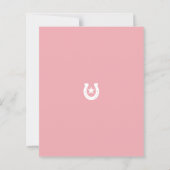 Budget Eerste Rodeo Wild West Meisje 1e Verjaardag (Achterkant)