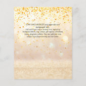 Budget EL BAUTIZO Baptism Christening CACTI Uitnod (Achterkant)