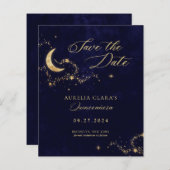BUDGET Elegant A Night Under the Stars Quinceañera (Voorkant / Achterkant)
