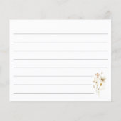 Budget Elegant Advies Wensen Wildbloemen Bloemen (Achterkant)