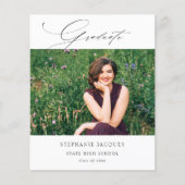 Budget Elegant Afstuderen Fotoklasse van annonceme Flyer (Voorkant)