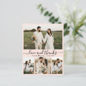 Budget Elegant Blush Photo Weddenschap Hartelijk d (Staand voorkant)