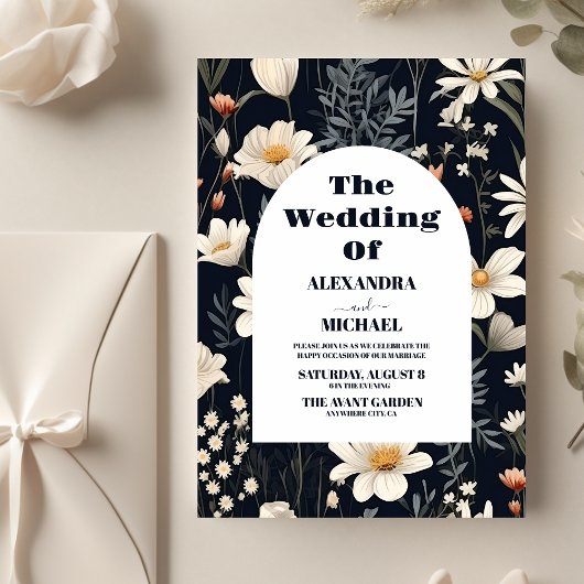 Budget Elegant Boho Wildflower Bruiloft