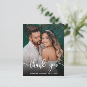 Budget Elegant Calligraphy Photo Weddenschap Harte (Staand voorkant)