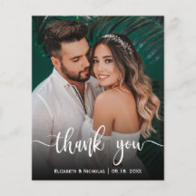 Budget Elegant Calligraphy Photo Weddenschap Harte