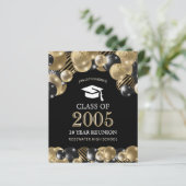 Budget Elegant Class Reunion Black Gold Evenemente (Staand voorkant)