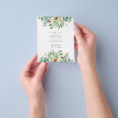 BUDGET Elegant Eucalyptus AFSTUDEERDER - Hartelijk Flyer (Hand)
