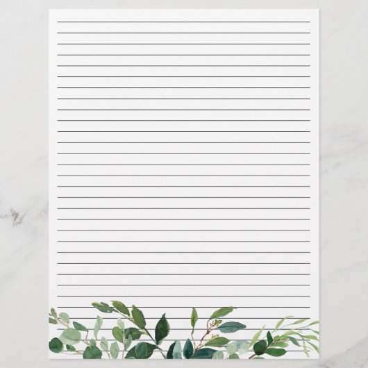 Budget Elegant Eucalyptus laat keukenrecept achter Flyer (Achterkant)