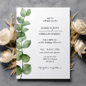 Budget Elegant Eucalyptus Weddenschap
