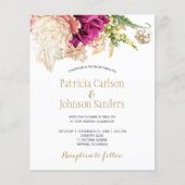 Budget elegant floral bruiloft (Voorkant)