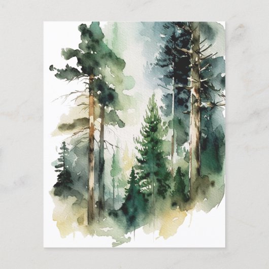 Budget Elegant Forest Wedding (Achterkant)