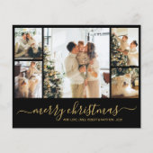 Budget Elegant-fotokerstfeestdag — Papa (Voorkant)