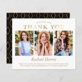 Budget Elegant Gold 3 Foto Afstuderen Hartelijk da