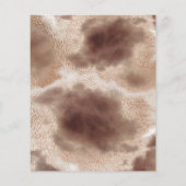 Budget Elegant Gold Ocean Tides Wedding (Achterkant)