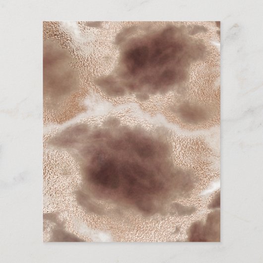 Budget Elegant Gold Ocean Tides Wedding (Achterkant)