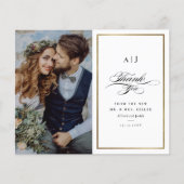 Budget Elegant Gold Photo Weddenschap Hartelijk da (Voorkant)