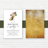 Budget Elegant Goud Bloemen Hakken Verjaardagsfees