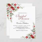 Budget Elegant Greenery Winter Vrijgezellenfeest F (Voorkant / Achterkant)