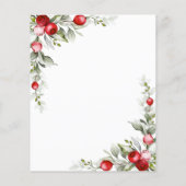 Budget Elegant Greenery Winter Vrijgezellenfeest F (Achterkant)