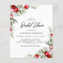 Budget Elegant Greenery Winter Vrijgezellenfeest F