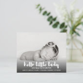 Budget Elegant Hallo Little Lady Photo (Staand voorkant)