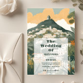 Budget Elegant Italië Capri Bestemming Bruiloft Flyer