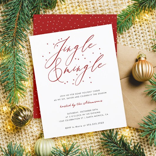 Budget Elegant Jingle & Mingle Kerstfeest