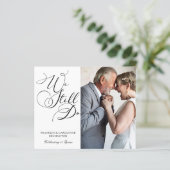 BUDGET Elegant Jubileum Vow Renewal Foto (Staand voorkant)