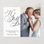 BUDGET Elegant Jubileum Vow Renewal Foto (Voorkant)