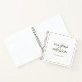BUDGET Elegant minimalist Weddenschap Notitieboek (Binnen)