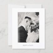 Budget Elegant Modern Script Trouwfeest (Voorkant)