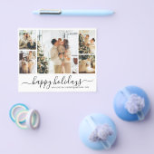 Budget Elegant Photo Collage Prettige feestdagen F Flyer (Enkel)