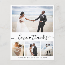 Budget Elegant Photo Weddenschap Hartelijk dank