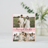 Budget Elegant Pink Foto Weddenschap Hartelijk dan (Staand voorkant)