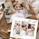 Budget Elegant Save the Date 3 Photo Invitations Flyer<br><div class="desc">De Moderne en Horizontaal van de begroting het Horizontaal Drie (3) Foto sparen de Band van de Datum met hand geschreven manuscripttypografie. Sparen de magneet van de datumuitnodiging omvat manuscripttypografie en chic en eenvoudig ontwerp dat u uw aangepast afbeelding van de de fotografie van het verloving kunt toevoegen aan.</div>