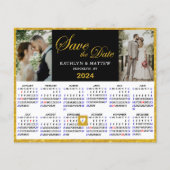 Budget Elegant Script 2024 Agenda De datum opslaan (Voorkant)