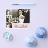 Budget Elegant Script Pic Weddenschap Bedankt Flye Flyer (Enkel)