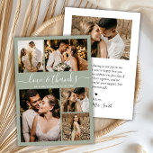Budget Elegant Script Sage Photo Weddenschap Bedan Flyer