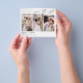 Budget Elegant sparen Datum 3 Uitnodiging van de F Flyer (Hand)