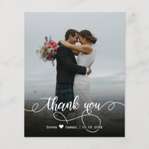 Budget Elegant Weddenschap Script Foto Hartelijk d