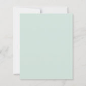 BUDGET Elegant Wedding Invitation. (Achterkant)