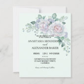 BUDGET Elegant Wedding Invitation. (Voorkant)